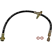 Rear, Driver and Passenger Side Brake Line, With Rear Disc, EPDM Rubber, First Stop Series