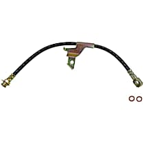 H380261 Front, Driver Side First Stop Series Brake Line, Metal and Rubber