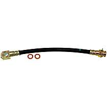 Rear, Passenger Side Brake Line, With Dual Rear Wheels (DRW); With Heavy Duty Chassis Cab; With Wrecker Prep Package, Metal and Rubber, First Stop Series - Rear, Passenger Side