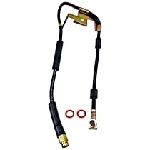 H380541 Front, Driver Side First Stop Series Brake Line, Metal and Rubber