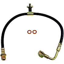 H38065 Front, Passenger Side First Stop Series Brake Line, Metal and Rubber