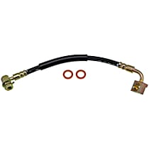 Front, Passenger Side Brake Line, 4WD, Metal and Rubber, First Stop Series