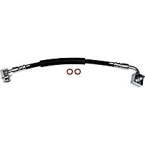 Front, Driver Side Brake Line, 4WD, Metal and Rubber, First Stop Series