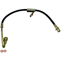 H381344 Front, Driver Side First Stop Series Brake Line, Metal and Rubber