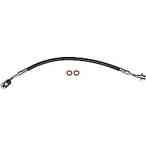 Front, Driver Side Brake Line, Metal and Rubber, First Stop Series