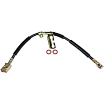 H38645 Front, Passenger Side First Stop Series Brake Line, Metal and Rubber