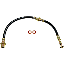 H38789 Front, Driver or Passenger Side First Stop Series Brake Line, Metal and Rubber