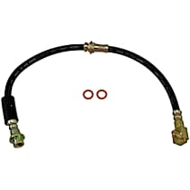 Front, Driver Side Brake Line, AWD, Metal and Rubber, First Stop Series