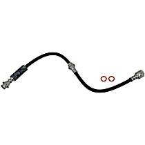 Front, Passenger Side Brake Line, AWD, Metal and Rubber, First Stop Series