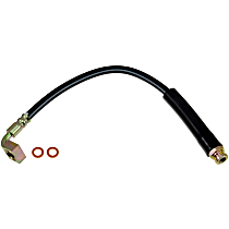 H620437 Front, Driver Side First Stop Series Brake Line, Metal and Rubber