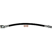 Rear, Passenger Side, Outer Brake Line, With RPO Code JE5 (Power Brakes, 4 Wheel ABS); With RPO Code JL9 (Power Brakes, 4 Wheel Disc, With ABS), EPDM Rubber, First Stop Series