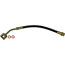 Rear, Driver Side Brake Line, With RPO Code JL9 (Power Brakes, 4 Wheel Disc, With ABS), EPDM Rubber, First Stop Series