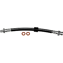 Rear, Driver and Passenger Side, Outer Brake Line, With Rear Disc, 262 mm Rear Rotor, EPDM Rubber, First Stop Series
