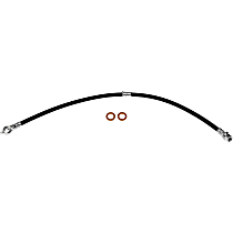 Front, Driver Side Brake Line, EPDM Rubber, First Stop Series