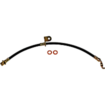 Rear, Driver Side Brake Line, FWD, EPDM Rubber, First Stop Series - Rear, Driver Side