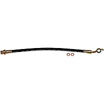 Rear, Driver Side, Outer Brake Line, Metal and Rubber, First Stop Series - Rear, Driver Side, Outer