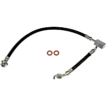 H621253 Front, Driver Side First Stop Series Brake Line, Metal and Rubber