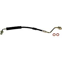 Front, Passenger Side Brake Line, Metal and Rubber, First Stop Series