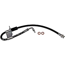 Front, Driver Side Brake Line, Metal and Rubber, First Stop Series