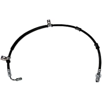 Front, Driver and Passenger Side Brake Line, Hydraulic Brake, 4 Piston Caliper, Metal and Rubber, First Stop Series