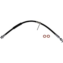 Front, Passenger Side Brake Line, Metal and Rubber, First Stop Series