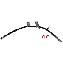 Rear, Passenger Side Brake Line, Metal and Rubber, First Stop Series