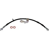 Rear, Driver Side Brake Line, Metal and Rubber, First Stop Series