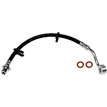 Front, Passenger Side, Outer Brake Line, RWD, EPDM Rubber, First Stop Series