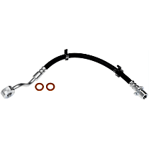 Front, Driver Side, Outer Brake Line, 4WD, EPDM Rubber, First Stop Series - Front, Driver Side, Outer