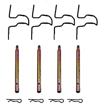 HW13192 First Stop Series Brake Hardware Kit - Direct Fit, Kit