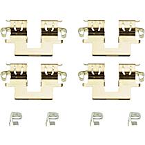 HW13446 First Stop Series Brake Hardware Kit - Direct Fit, Set of 4
