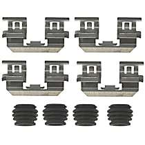 First Stop Series Brake Hardware Kit - Direct Fit, Kit