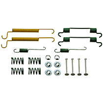 HW7305 First Stop Series Brake Hardware Kit - Direct Fit, Kit