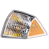 Driver Side Halogen Corner Light, Without bulb(s), CAPA Certified