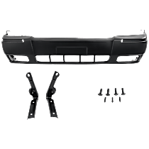 Front Primed Bumper Cover, With Fog Light Holes, CAPA Certified