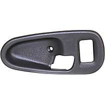 Front or Rear, Passenger Side, Interior, Door Handle Trim, Brown