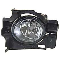 Front, Driver Side Fog Light, With Bulb, Halogen, 2 Door Coupe