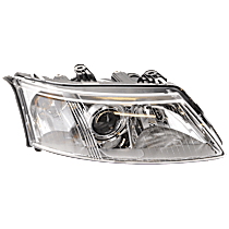 Passenger Side Headlight, with Bulb, Halogen, Clear Lens