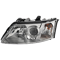 Driver Side Headlight, with Bulb, Halogen, Clear Lens