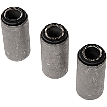Premium Chassis Series Shackle Bushing - Black, Steel and Rubber