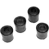 SB900569PR Premium Chassis Series Shackle Bushing - Black, Rubber