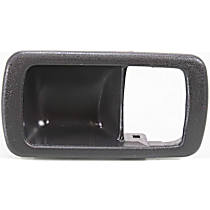 Front or Rear, Passenger Side, Interior, Door Handle Trim, Brown