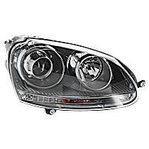 Passenger Side HID/Xenon Headlight, Without bulb(s), Hatchback, OE Replacement