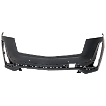 Front Primed Bumper Cover, For Models without Advance Park Assist Sensor