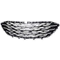 Lower Bumper Grille, Black