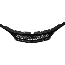 Grille Assembly, Textured Black Shell and Insert, CAPA CERTIFIED
