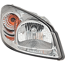 Passenger Side Halogen Headlight, With bulb(s), OE Replacement,, CAPA Certified