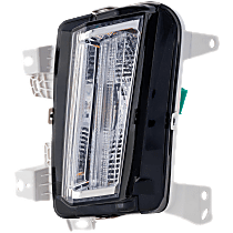 Front, Driver Side Turn Signal Light, With bulb(s),, CAPA Certified