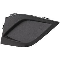 Front, Passenger Side Fog Light Cover, Textured Dark Gray