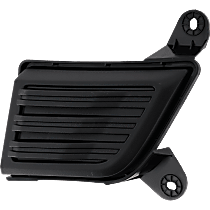 Front, Passenger Side Fog Light Cover, Textured Black